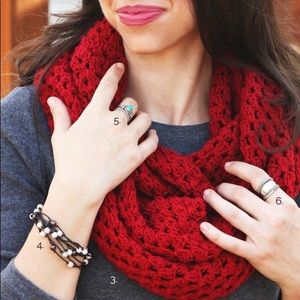Trades of Hope Poppy Infinity Scarf/Wrap